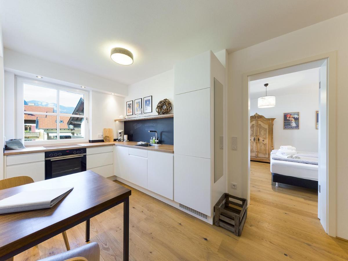 Olympia 9 Apartment การ์มิช-พาร์เทนเคียร์เชน ภายนอก รูปภาพ